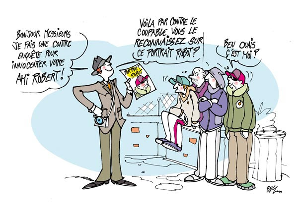 Un détective interoge au sujet d'une contre enquête